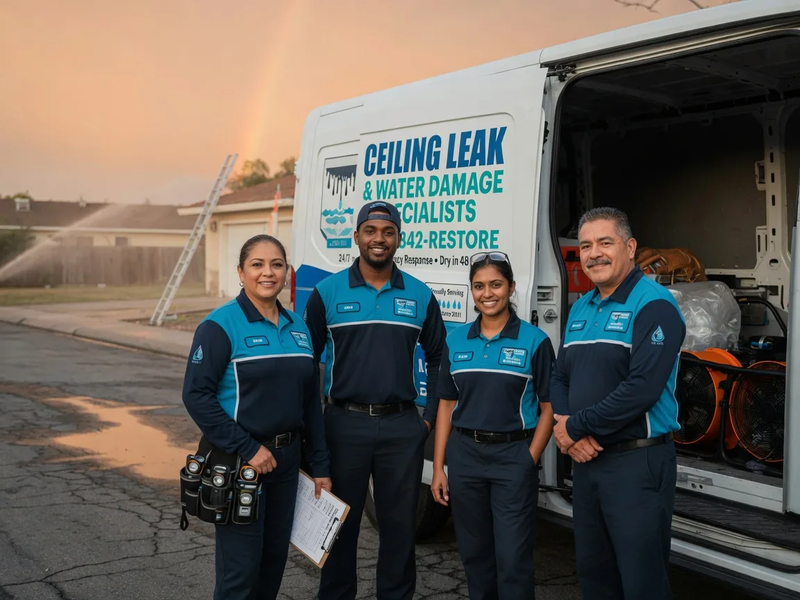 Ceiling Leak Cleanup company in Valley Mills, TX